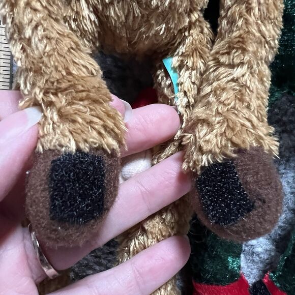 Christmas First & Main Lot of 5 Hugger Plush Elf Deer Snowman Stocking Stuffers - Picture 4 of 9